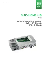 IKUSI MAC-HOME HD User Manual preview