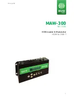 Preview for 1 page of IKUSI MAW-300 User Manual