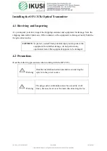 Preview for 9 page of IKUSI OP-131Tx Series User Manual