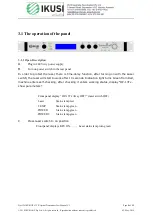 Preview for 9 page of IKUSI OP-13Tx User Manual