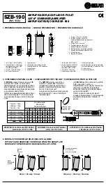 IKUSI SZB-190 Quick Start Manual preview