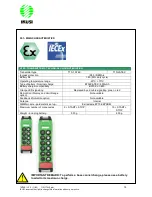 Preview for 80 page of IKUSI T70/1 Operation & Installation Manual