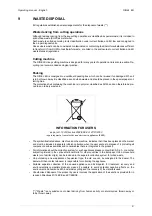 Preview for 23 page of Ilco Orion Rigel Operating Manual