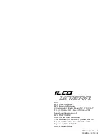 Preview for 32 page of ILCO Unican 008A Instruction Manual