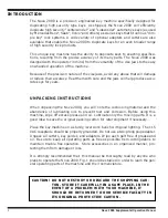 Preview for 4 page of ILCO Unican Nova 2000 Supplemental Operation Manual