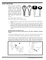 Preview for 8 page of ILCO Unican Nova 2000 Supplemental Operation Manual