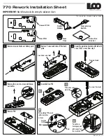 Preview for 1 page of ilco 770 Rework Installation Sheet