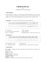 Preview for 1 page of Ildvr Digital Technology USA ALM-0808 User Manual