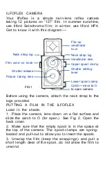 Preview for 2 page of Ilford ILFOFLEX Twin-Lens Reflex Instructions