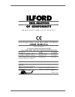 Preview for 25 page of Ilford ILFOLAB 1250 RC Operating Manual