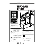 Предварительный просмотр 2 страницы Ilford ILFOLAB FP40 Operating Information