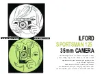 Preview for 4 page of Ilford SPORTSMAN 125 Instructions For Use Manual