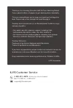 Preview for 3 page of Ilife Shinebot W400s User Manual