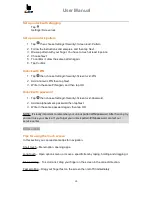 Preview for 10 page of iLike x5 Pro User Manual