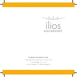 Preview for 24 page of ilios Kochkunst 227798600 Using And Cleaning Instructions