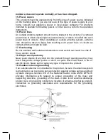 Preview for 5 page of iLive Platinum CAW-12150 Operating Manual