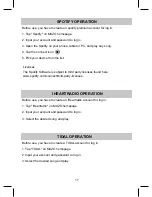 Preview for 17 page of iLive Platinum CAW-12150 Operating Manual