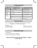 Preview for 20 page of iLive Platinum CAW-12150 Operating Manual