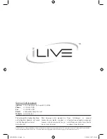 Предварительный просмотр 16 страницы iLive IB318B Instruction Manual