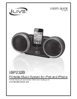 iLive IBP232B User Manual preview