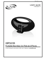 Предварительный просмотр 1 страницы iLive IBP301B User Manual