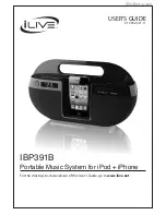 Preview for 1 page of iLive IBP391B User Manual