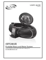 Preview for 1 page of iLive IBPD882B User Manual