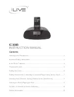 iLive IC308B Instruction Manual preview