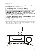 Предварительный просмотр 7 страницы iLive IH818B Instruction Manual