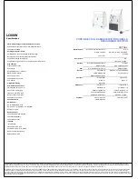 Preview for 2 page of iLive IJ308W Specification Sheet