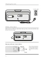 Предварительный просмотр 6 страницы iLive IS208B Instruction Manual