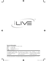 Preview for 16 page of iLive IS608B Instruction Manual