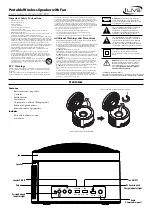 Preview for 1 page of iLive ISB298B User Manual