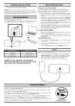 Preview for 2 page of iLive ISBW348 v2050-01 User Manual