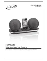 iLive ISP822B User Manual preview