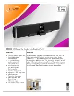 Preview for 1 page of iLive IT188B Specifications