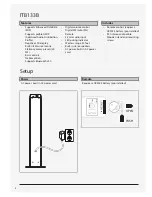 Предварительный просмотр 4 страницы iLive ITB133B User Manual