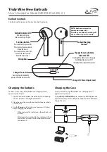 Preview for 1 page of iLive Truly Wire Free Earbuds IAEBT449 User Manual