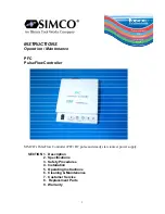 Illinois Tool Works SIMCO PulseFlow PFC Instructions Manual предпросмотр