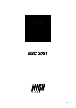 ILLKO ESC 2051 User Manual preview