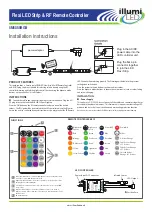 Предварительный просмотр 2 страницы Illumi Led 5M5050RGB Instructions