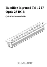 ILLUMINARC Ilumiline Inground Tri-12 IP Optic 25 RGB Quick Reference Manual preview