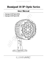 Preview for 1 page of ILLUMINARC Ilumipod 18 IP Optic Series User Manual