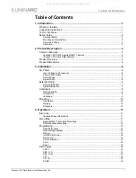 Preview for 3 page of ILLUMINARC Ilumipod 18 IP Optic Series User Manual