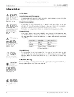 Preview for 10 page of ILLUMINARC Ilumipod 18 IP Optic Series User Manual