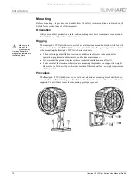 Preview for 14 page of ILLUMINARC Ilumipod 18 IP Optic Series User Manual