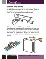 Предварительный просмотр 6 страницы Illuminated Mirrors Diamond X Series Installation & User Manual