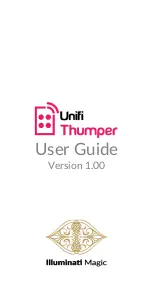 Предварительный просмотр 1 страницы ILLUMINATI MAGIC Unifi Thumper User Manual