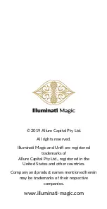 Предварительный просмотр 38 страницы ILLUMINATI MAGIC Unifi Thumper User Manual