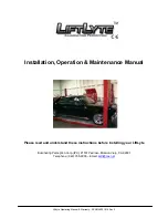 Illuminating Perception LiftLyte 1000 Installation, Operation & Maintenance Manual preview